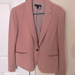 Single button Ann Taylor suiting blazer.